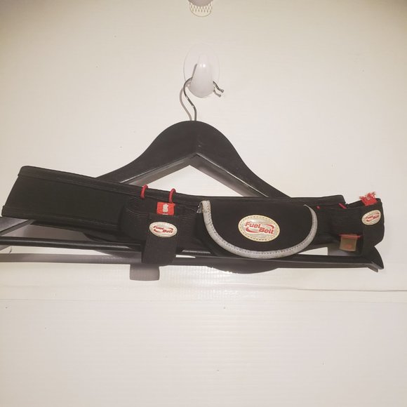 FUEL BELT waist bag adjustable hook loop black running walking training pocket - Picture 12 of 12